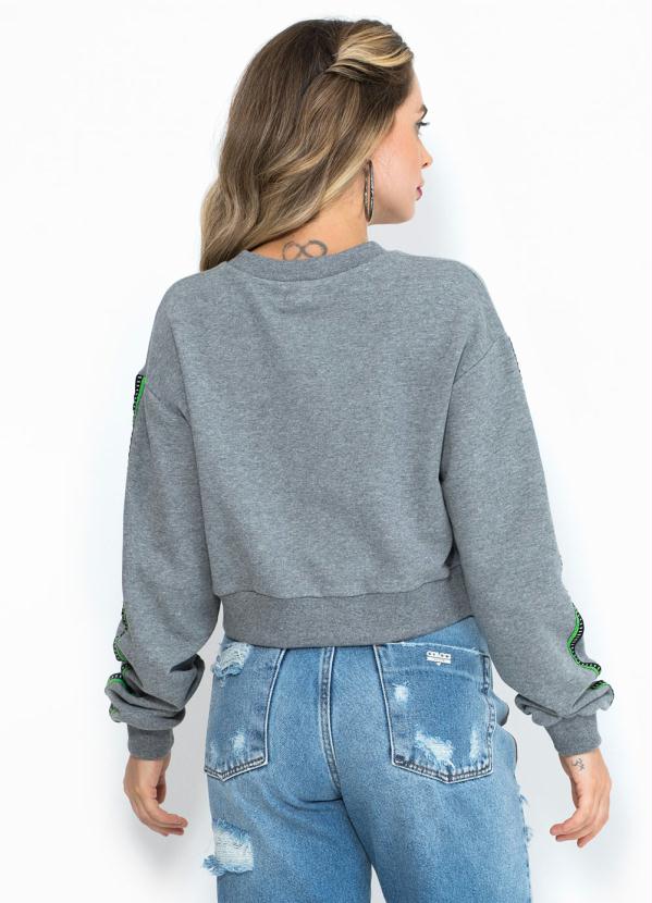 Colcci - Blusão de Moletom Mescla 2