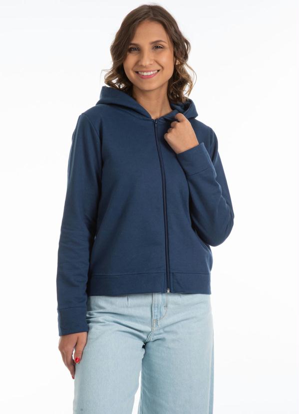 Casaco Moletom Feminino Moletom Comprido Cativa Casaco Em Moletom - Main Image