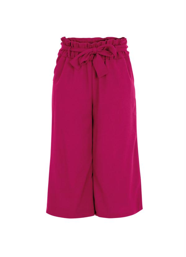 bonprix - Calça Pantacourt Clochard Rosa Pink 7