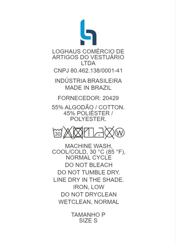 Outlet - Saia Curta Azul com Babados 6