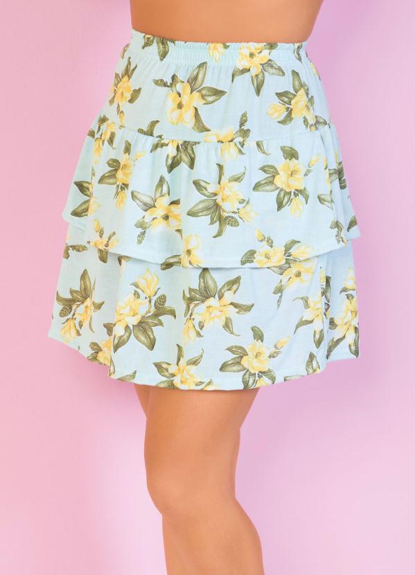 Outlet - Saia Floral com Babados 5