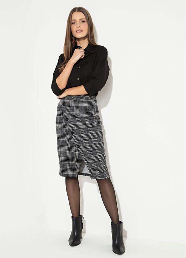 Quintess - Saia Quintess Xadrez com Transpasse 5