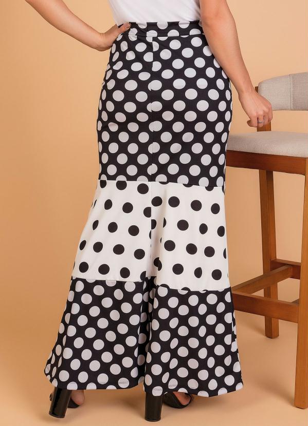 Rosalie - Saia Longa Moda Evangélica Poá 2