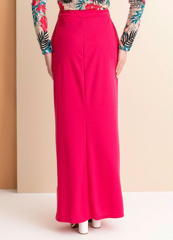 Rosalie - Saia Rosa com Bolso 2