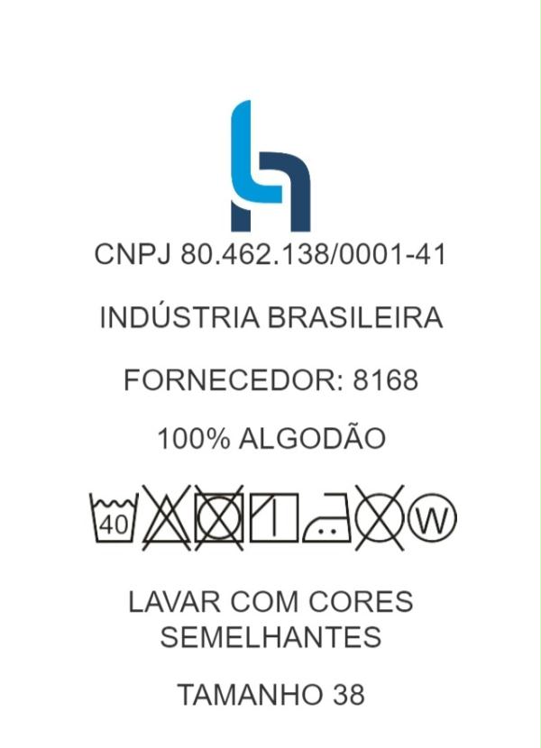Outlet - Saia Azul em Sarja com Botões Funcionais 3