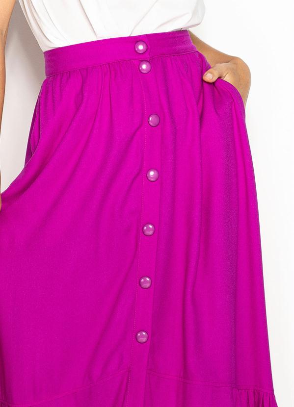 Forum - Saia de Crepe Roxo 6