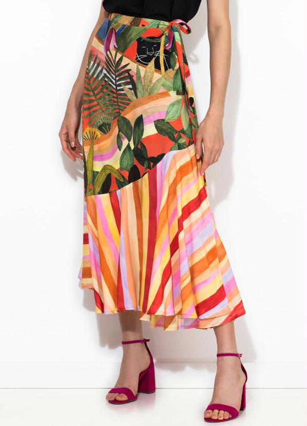 Farm - Saia Floresta Legal Estampada