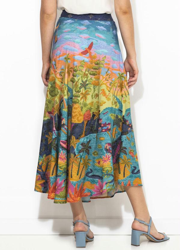 Farm - Saia Midi Sonho na Amazônia Azul 2