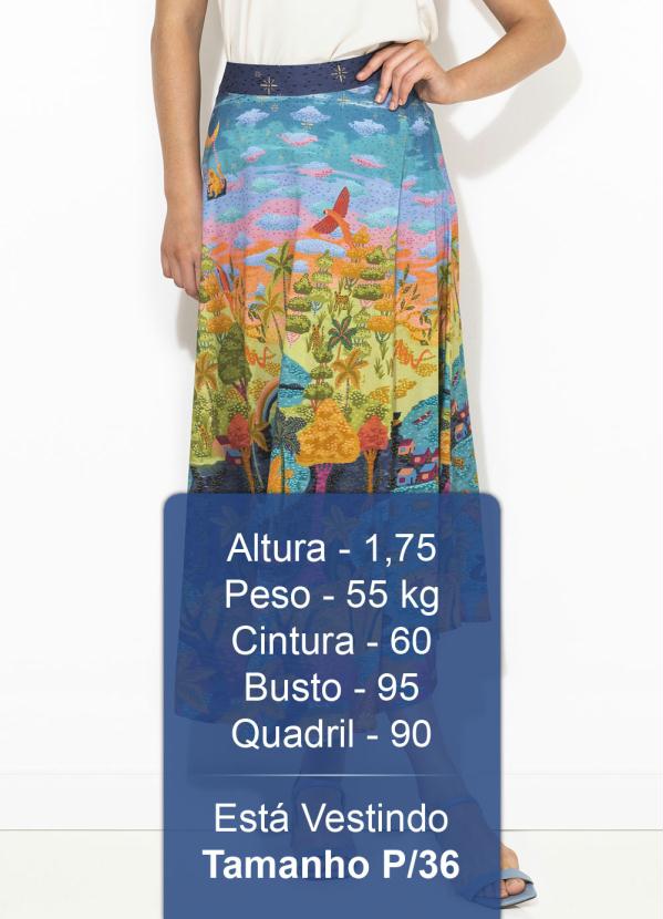 Farm - Saia Midi Sonho na Amazônia Azul 5