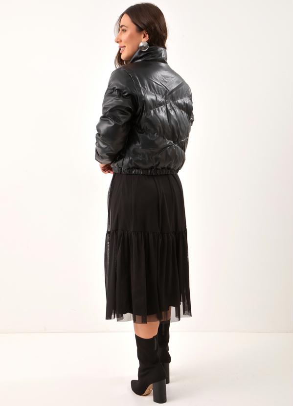 Quintess - Saia Preta em Tule 5