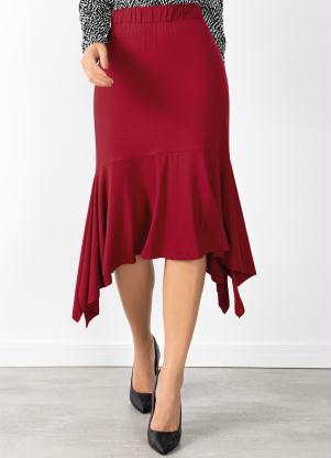Quintess - Saia Vermelha com Pontas - QUINTESS
