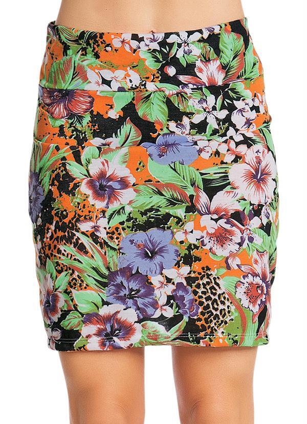 Outlet - Mini Saia Estampa Floral