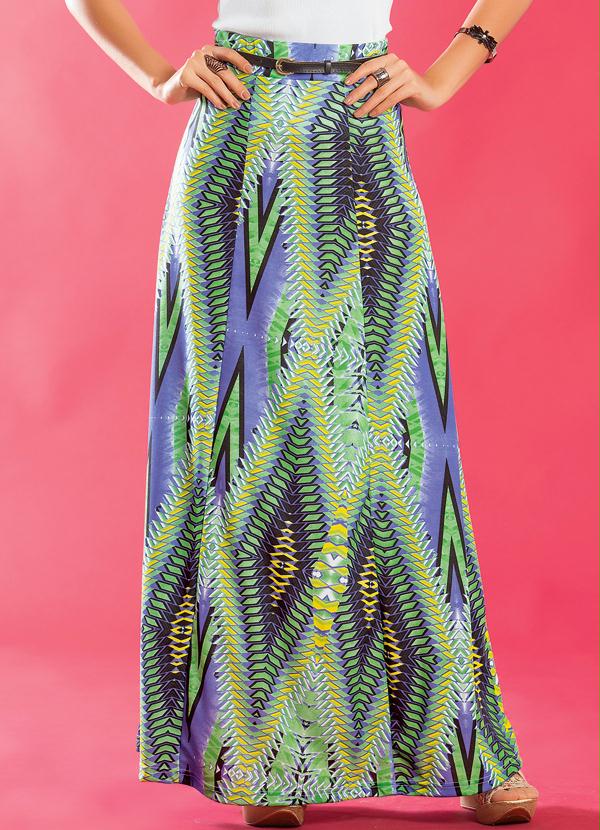 Outlet - Saia Longa Étnica