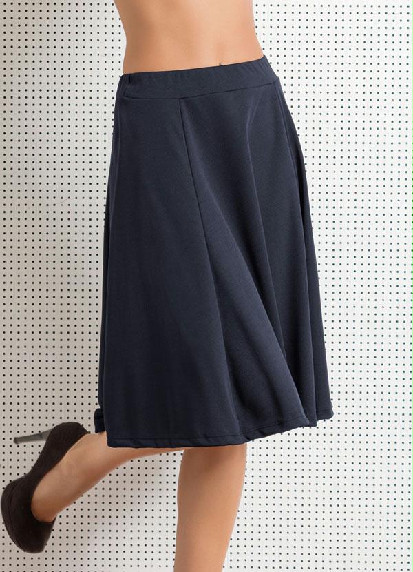 Outlet - Saia Midi Trapésio Preta 5