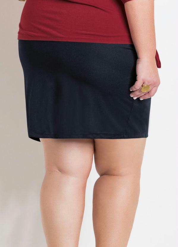 Marguerite - Saia Plus Size Preta 2