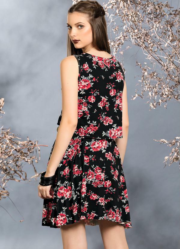 Quintess - Vestido Floral sem Mangas 2