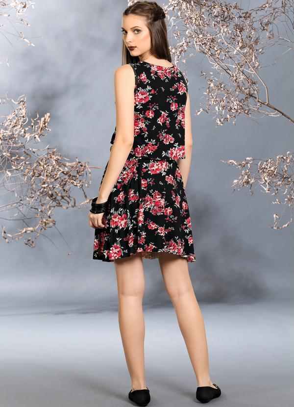 Quintess - Vestido Floral sem Mangas 5