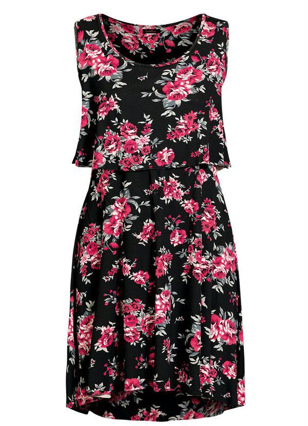 Quintess - Vestido Floral sem Mangas 7
