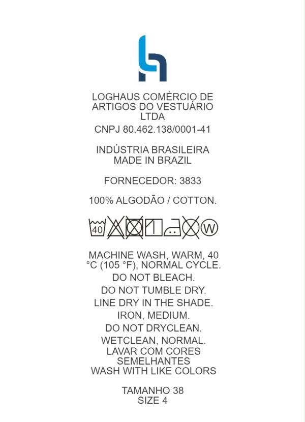 Quintess - Short Bege com Barra Italiana 4