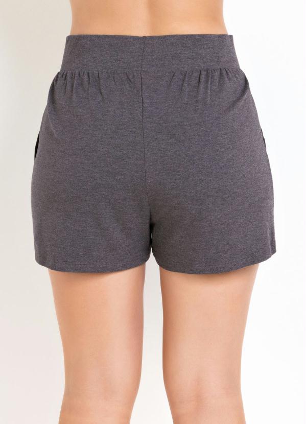 Rovitex - Short com Bolsos Funcionais e Cordel Mescla 6