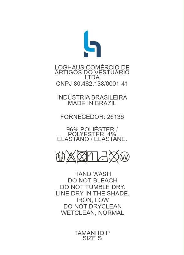 Quintess - Short Pink Cintura Alta com Bolsos 10