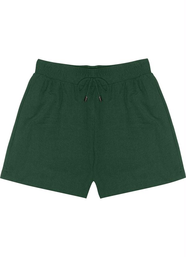 Rovitex - Shorts Feminino Comfy Verde 1