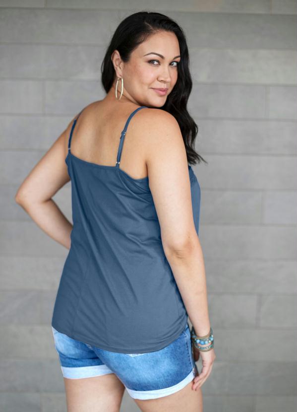 Outlet - Short Jeans Barra Dobrada Azul Médio 4