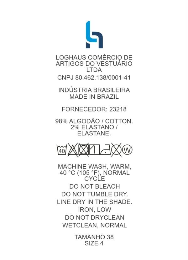 Quintess - Shorts-Saia Rosa Assimétrico 7