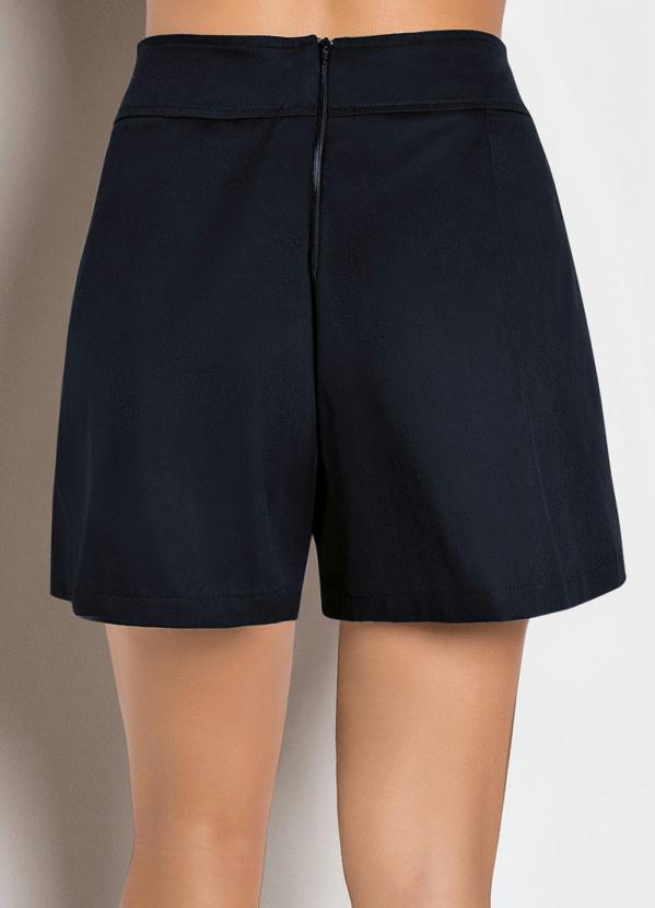 Outlet - Short com Laço Lateral Preto 2