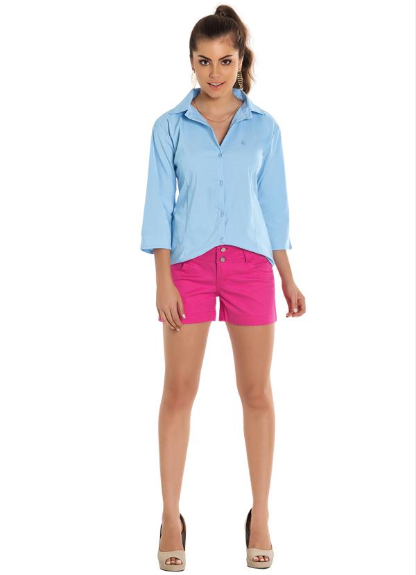 Outlet - Short Feminino Pink 3