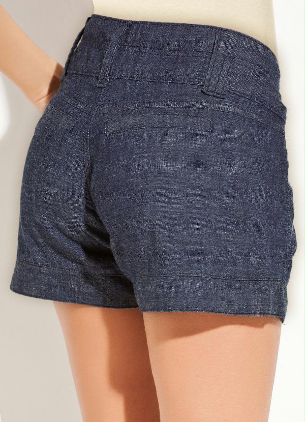 Quintess - Short Jeans Cintura Média 2
