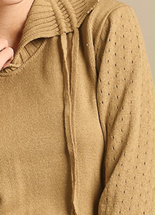 Quintess - Suéter Feminino com Gola Mostarda 4