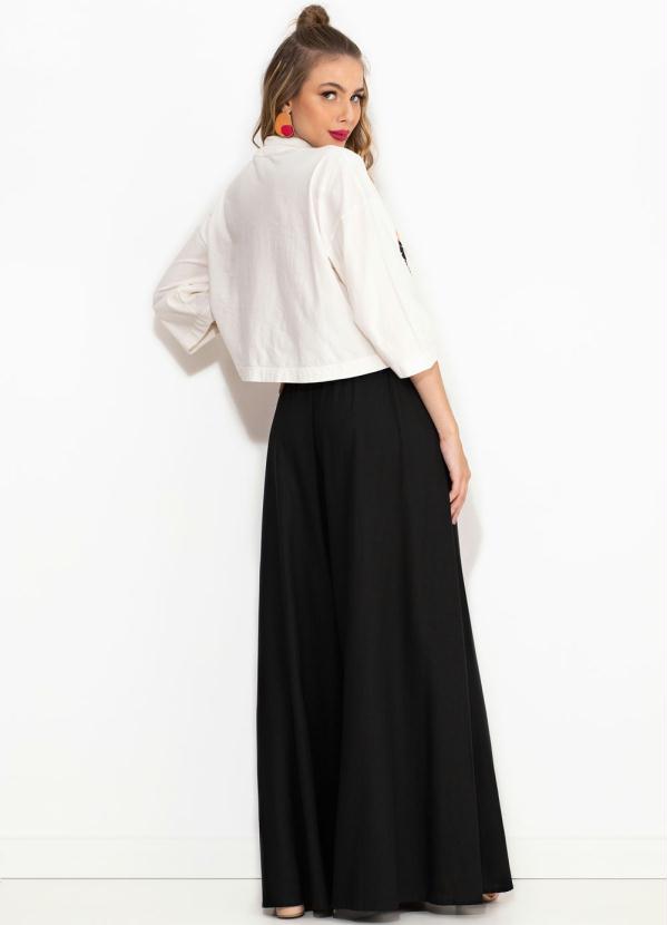 Farm - T-Shirt Box de Malha Vida Livre Tucano Branca 4