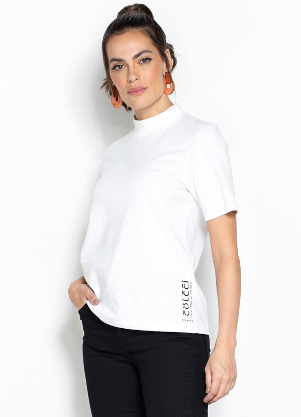 Colcci - T-Shirt de Malha Branca