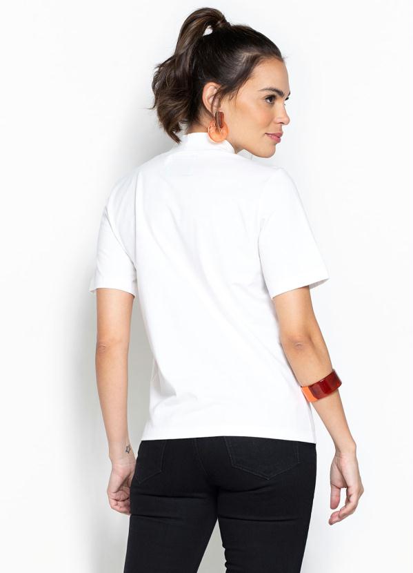 Colcci - T-Shirt de Malha Branca 2