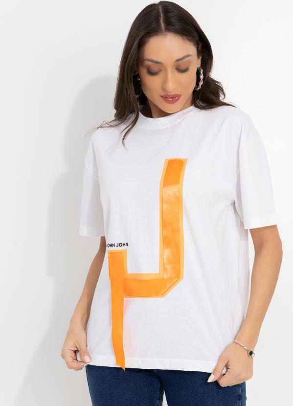 John John - T-Shirt Laranja 3