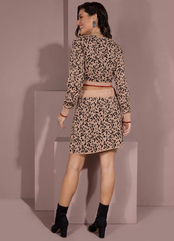 Quintess - Suéter em Tricô Onça 4