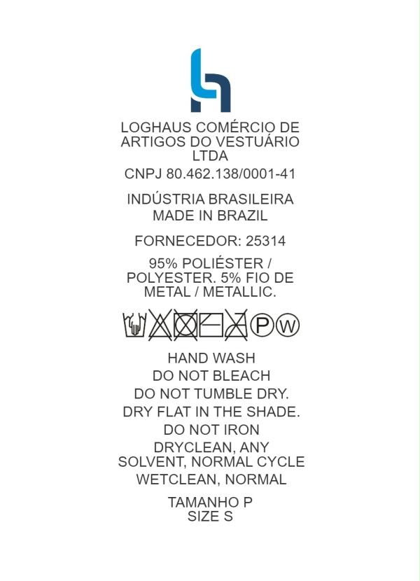 Quintess - Tricô Preto com Gola e Fios Metalizados 6