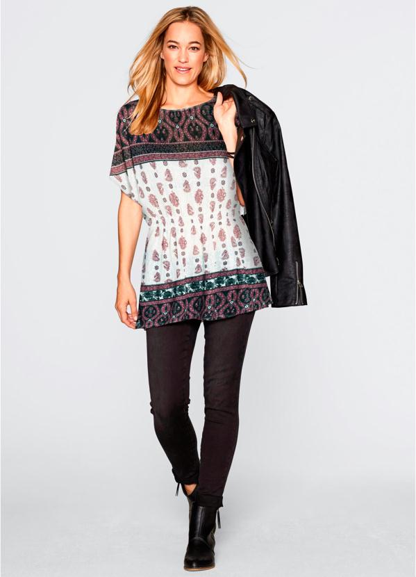 Outlet - Túnica Acinturada Crú 3