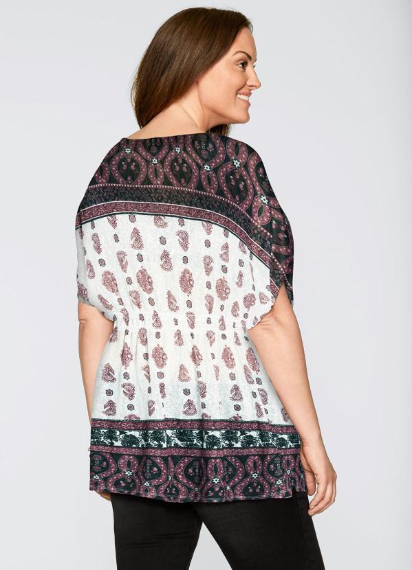 Outlet - Túnica Acinturada Crú 6