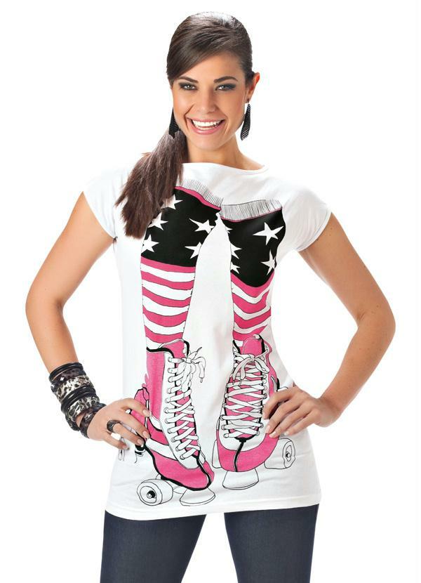 Moda Pop - Túnica Branca Estampada