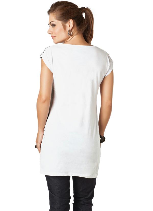 Outlet - Túnica de Caveiras Branca 2