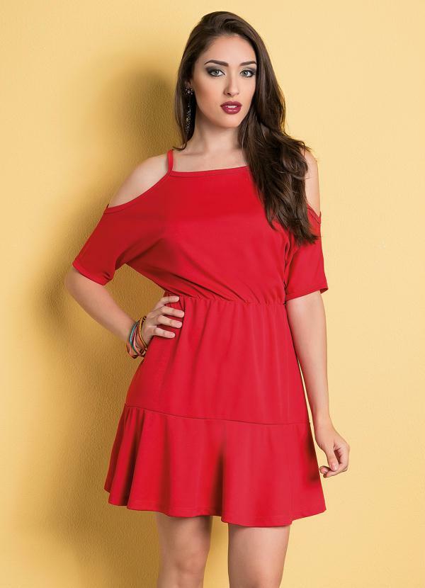 Moda Pop - Vestido Ciganinha Vermelho