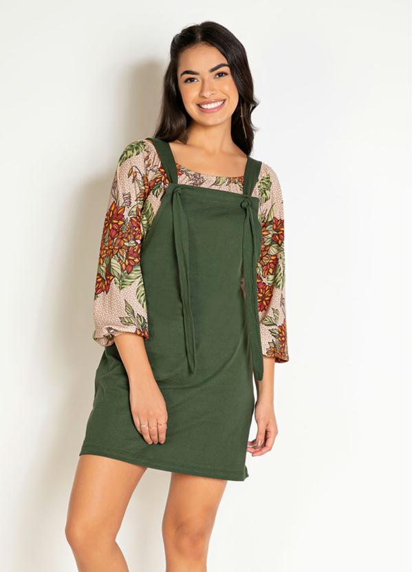 Outlet - Salopete Verde de Alças