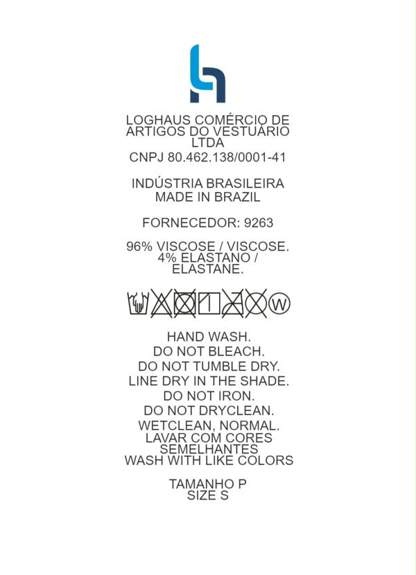 Quintess - Vestido Azul Marinho em Malha de Viscose 6