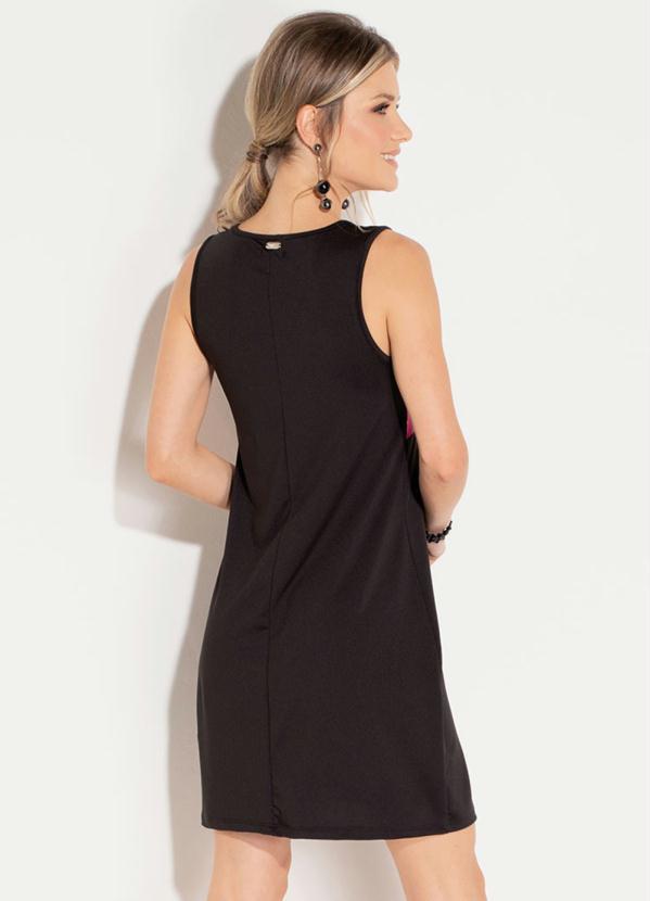 Outlet - Vestido Curto Borboletas Recorte Costas 2