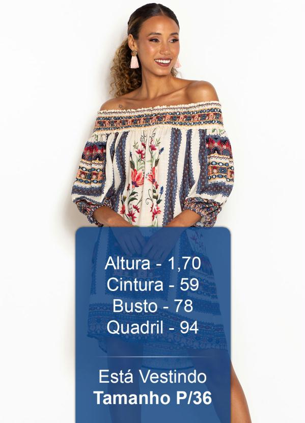 Farm - Vestido Curto de Viscose Pamela Branco 5