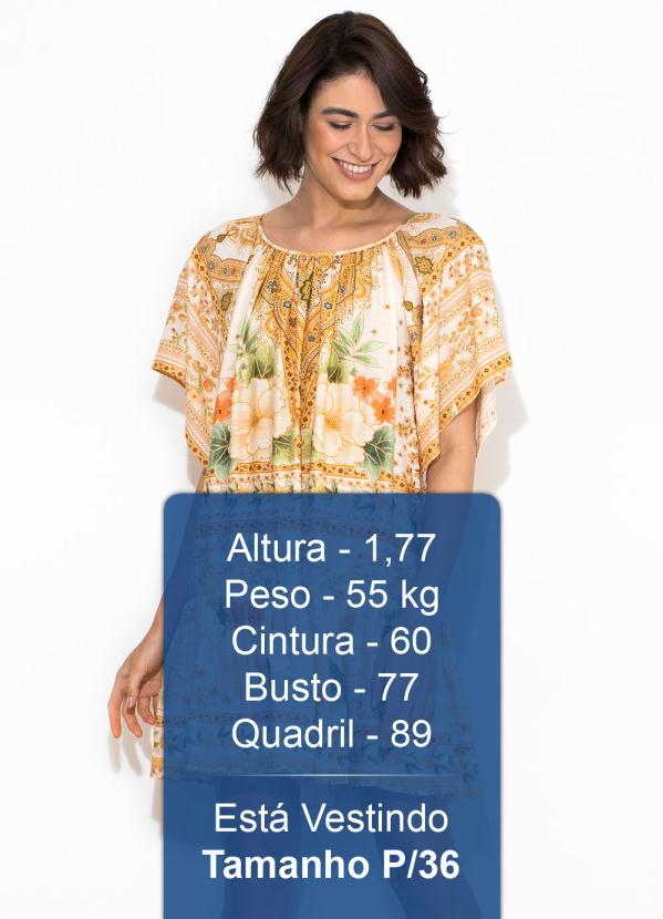 Farm - Vestido Curto Positividade Bege 5