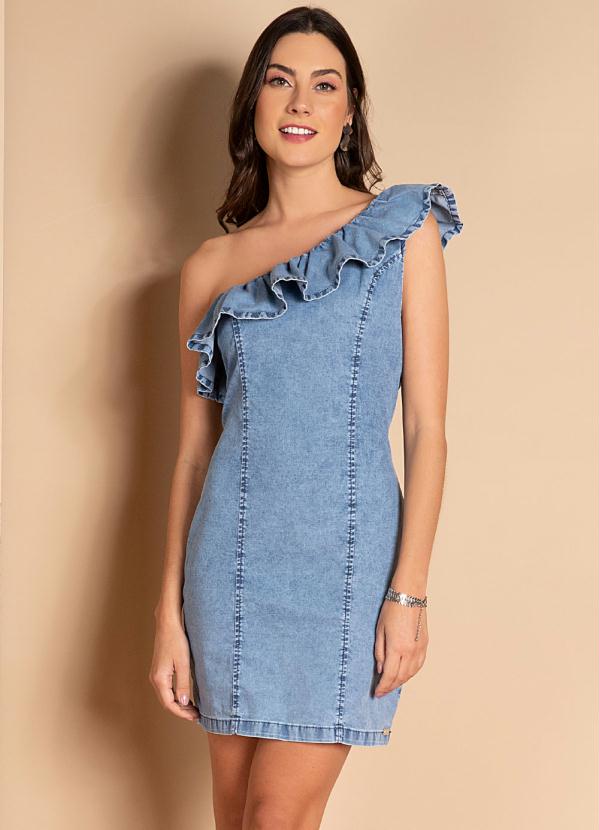 Vestido jeans na fashion posthaus