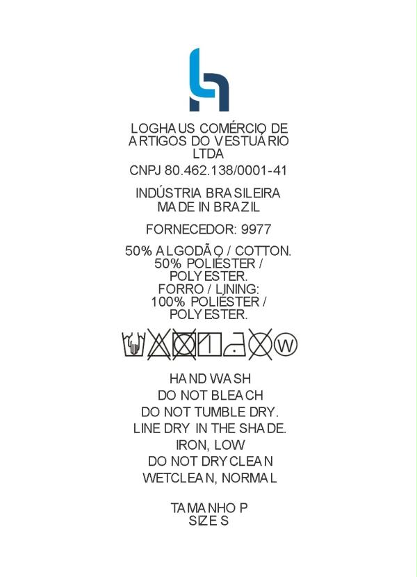 Quintess - Vestido Listrado Preto e Branco Plus Size 12